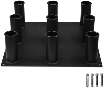 Yes4All Vertical Storage Rack for Home Gym and Fitness Lovers | Yes4All Barbell & Dumbbell Organizer with Vertical Stor