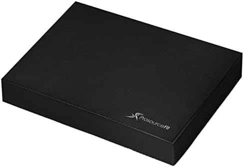 ProsourceFit Exercise Balance Pad - Large Cushioned Non-Slip Foam Mat & Knee Pad for Fitness Yoga Stability Training Phy