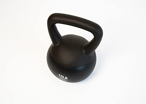 Bintiva Soft Kettlebells Sea and Iron Sand Filled Weights - Fitness Equipment for Women and Men - Color Coded Kettle Bel