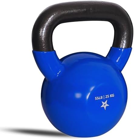 Yes4All 5-100 LB Kettlebells for Home Gym Exercises Fitness Full Body Workout Equipment