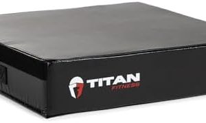 Titan Fitness 6" Stackable Soft Foam Plyometric Box for Home Gym Training Titan Fitness 6" Stackable Soft Foam Plyomet