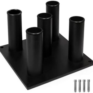 Yes4All Vertical Storage Rack for Home Gym and Fitness Lovers | Yes4All Barbell & Dumbbell Organizer with Vertical Stor