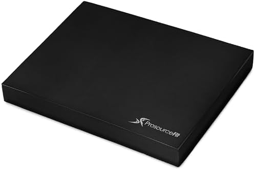 ProsourceFit Exercise Balance Pad - Large Cushioned Non-Slip Foam Mat & Knee Pad for Fitness Yoga Stability Training Phy - Image 53