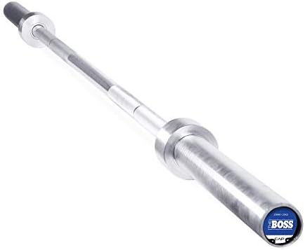 CAP Barbell | Olympic Barbell | Fitness Enthusiasts | Gym & Home Workouts | Durable Construction | 7FT Length | 20mm Dia