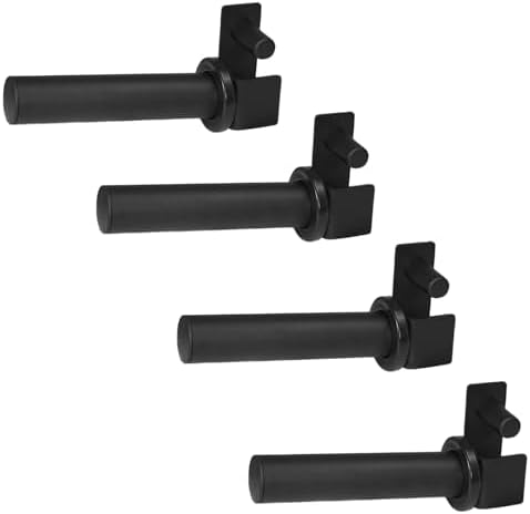 Yes4All Heavy Duty Barbell Holders J-Hooks & Attachments for 2x2 & 3x3 Power Racks – Ideal for Home Gympaginate - Image 67