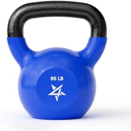 Yes4All 5-100 LB Kettlebells for Home Gym Exercises Fitness Full Body Workout Equipment