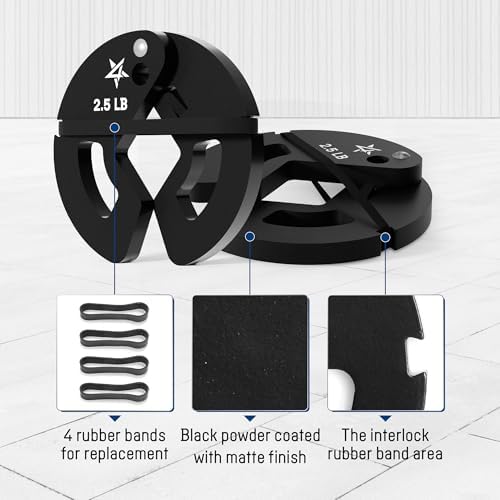 Yes4All Fractional Weight Plates Set for Dumbbell and Olympic Barbell Weightlifting Yes4All Fractional Weight Plates
