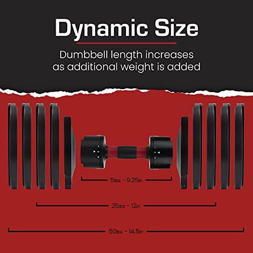 Affordable Dumbbells Adjustable Dumbbell Weight Set for Home Gym Workout | CORE FITNESS Adjustable Dumbbells Weight Set