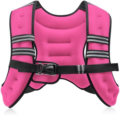 ZELUS 6lb Weight Vest for Workout and Strength Training | ZELUS ReflectiveWeight Vest for Running and Fitness | ZELUS 1