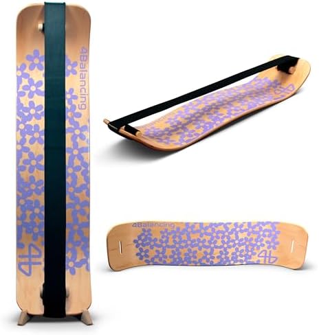 Adult Standing Desk Balance Board Exercise Equipment for Yoga and strength training | Slackboard Balancing Trainer for