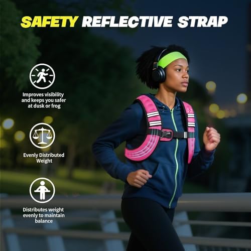 Weighted Vest Women 6lb/8lb/12lb/16lb/20lb/25lb/30lb for Walking Strength Training Running Fitness Weighted Vest Women f