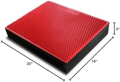 Upgraded Size Yes4All Non-Slip Foam Balance Pad for Exercise and Physical Therapy | Yes4All Nonslip Foam Pad for Yoga a