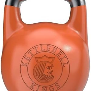 Kettlebell Kings Competition Kettlebells for Men & Women | 4-32 KG Weights Set for Home Gym | Strongest Hand Weights Wor