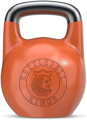 Kettlebell Kings Competition Kettlebells for Men & Women | 4-32 KG Weights Set for Home Gym | Strongest Hand Weights Wor