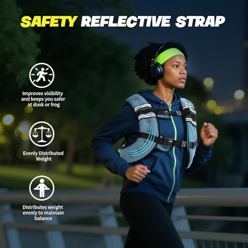 Weighted Vest Women 6lb/8lb/12lb/16lb/20lb/25lb/30lb for Walking Strength Training Running Fitness Weighted Vest Women f