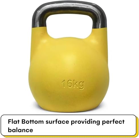 Kettlebell Kings Competition Kettlebells for Men & Women | 4-32 KG Weights Set for Home Gym | Strongest Hand Weights Wor