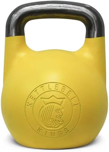 Kettlebell Kings Competition Kettlebells for Men & Women | 4-32 KG Weights Set for Home Gym | Strongest Hand Weights Wor