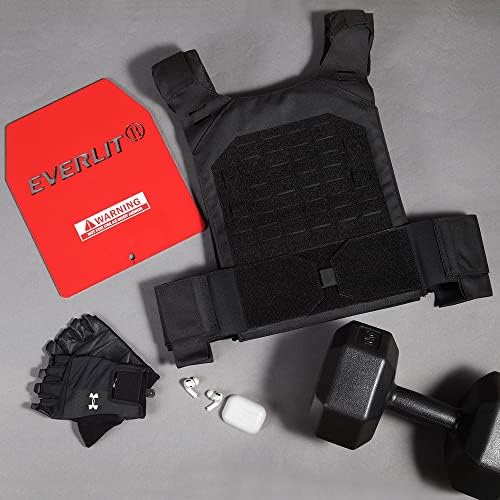 EVERLIT Adjustable Weighted Vest 14 Lbs/ 20 Lbs | Fitness Workout Running | Men Women