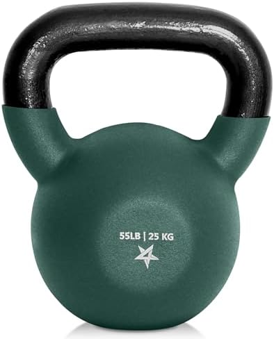 Yes4All 5-65 LB Kettlebells for Full Body Training at Home Gym | Yes4All Neoprene Coated Cast Iron Kettlebells for Home