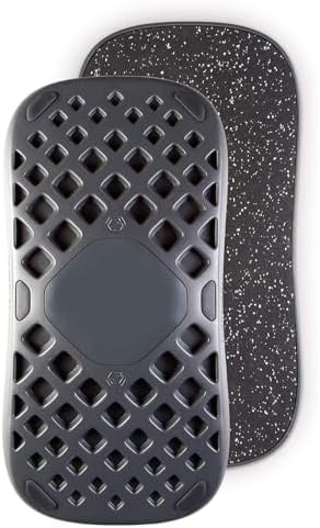 FluidStance Adult Standing Desk Balance Board for Anti-Fatigue Exercise - USA Made 360 Degree Wobble Board to Increase F