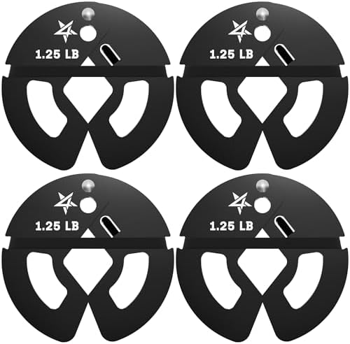 Yes4All Fractional Weight Plates Set for Dumbbell and Olympic Barbell Weightlifting Yes4All Fractional Weight Plates