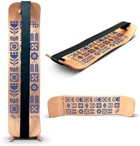 Adult Standing Desk Balance Board Exercise Equipment for Yoga and strength training | Slackboard Balancing Trainer for