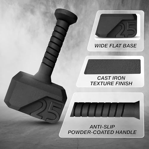 Yes4All Special Shape Kettlebell for Advanced Training | Yes4All Upgraded Multifunctional Kettlebell Anti Slip Handle |