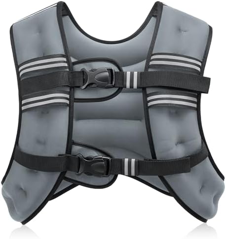 ZELUS 6lb Weight Vest for Workout and Strength Training | ZELUS ReflectiveWeight Vest for Running and Fitness | ZELUS 1
