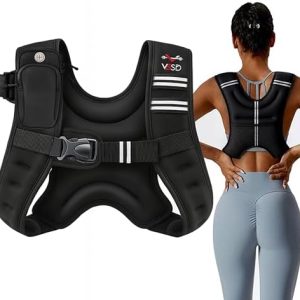 Weighted Vest Women 6lb/8lb/12lb/16lb/20lb/25lb/30lb for Walking Strength Training Running Fitness Weighted Vest Women f
