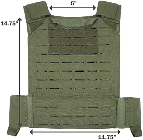 EVERLIT Adjustable Weighted Vest 14 Lbs/ 20 Lbs | Fitness Workout Running | Men Women