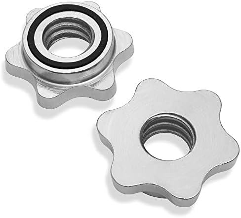 Philosophy Gym 1" Standard Weightlifting Barbell - Strong and Durable for Home or Commercial Use - Suitable for Powerlif