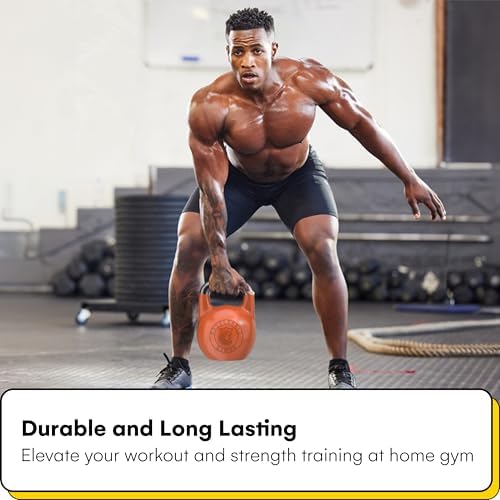 Kettlebell Kings Competition Kettlebells for Men & Women | 4-32 KG Weights Set for Home Gym | Strongest Hand Weights Wor