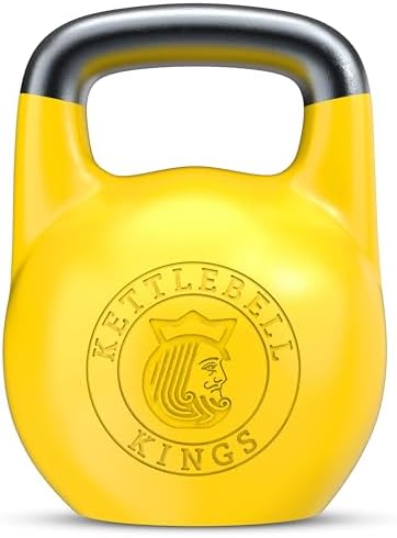 Kettlebell Kings Competition Kettlebells for Men & Women | 4-32 KG Weights Set for Home Gym | Strongest Hand Weights Wor