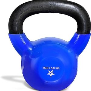 Yes4All 5-100 LB Kettlebells for Home Gym Exercises Fitness Full Body Workout Equipment