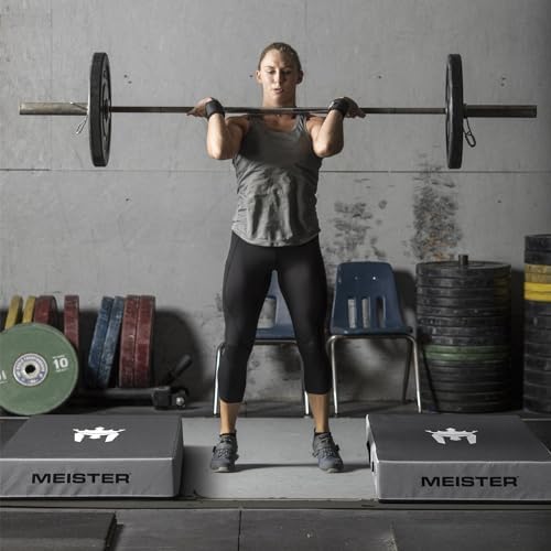 Meister Crash Pad Weight Lifting Drop Pads for Home Gym, Ergonomic & Non-Slip Design for Safety and Comfort | Meister C