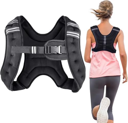 Henkelion Weighted Vest for Men Women Kids Weights Included