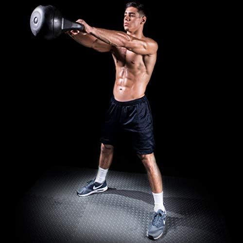 ProsourceFit Vinyl Plastic Kettlebell for Home Gym Beginneralsy ProsourceFit Vinyl Plastic Kettlebell for Home Workouts