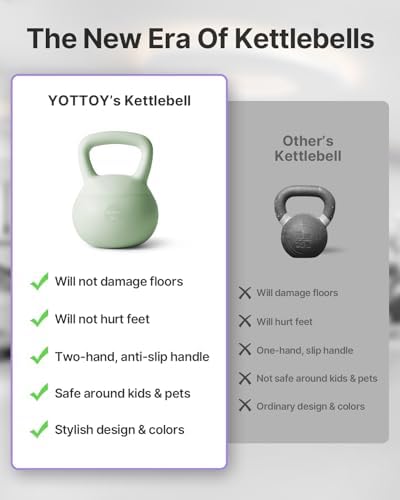 YOTTOY Soft Kettlebell Workout Equipment for Home Users to Ensure Strength and Safety
| YOTTOY Soft Anti-Slip Grip Kett - Image 21