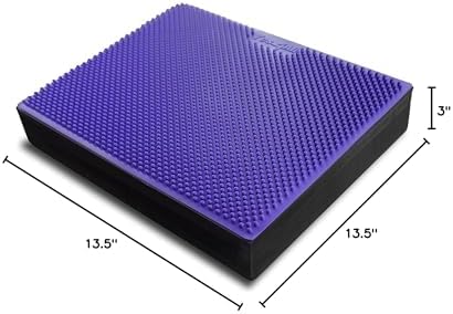 Upgraded Size Yes4All Non-Slip Foam Balance Pad for Exercise and Physical Therapy | Yes4All Nonslip Foam Pad for Yoga a