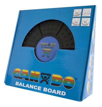 CanDo 10-1745 Economy Balance Board for Adults - Home Workouts and Rehabilitation | CanDo 10-1745 Economy Balance Board