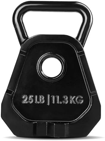 Yes4All Special Shape Kettlebell, Upgraded & Multifunctional for Advanced Training, Solid Cast Iron Powder Coated Anti S