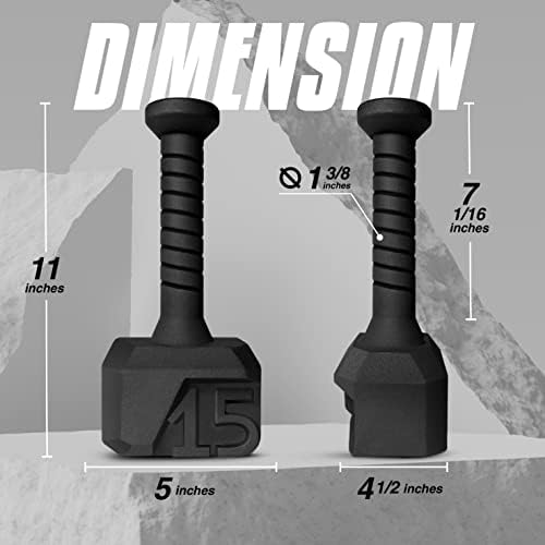 Yes4All Special Shape Kettlebell, Upgraded & Multifunctional for Advanced Training, Solid Cast Iron Powder Coated Anti S