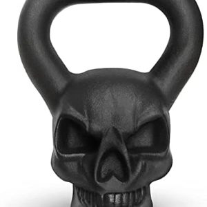 Yes4All Special Shape Kettlebell, Upgraded & Multifunctional for Advanced Training, Solid Cast Iron Powder Coated Anti S