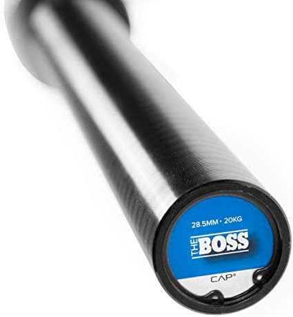 CAP Barbell | Olympic Barbell | Fitness Enthusiasts | Gym & Home Workouts | Durable Construction | 7FT Length | 20mm Dia