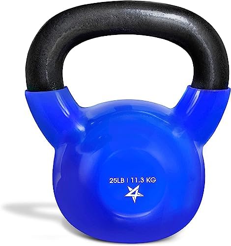 Yes4All 5-100 LB Kettlebells for Home Gym Exercises Fitness Full Body Workout Equipment