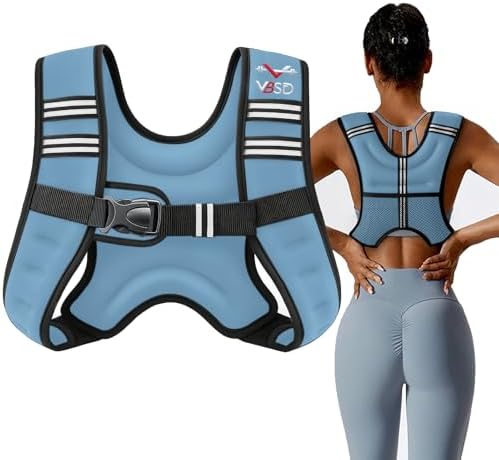 Weighted Vest Women 6lb/8lb/12lb/16lb/20lb/25lb/30lb for Walking Strength Training Running Fitness Weighted Vest Women f