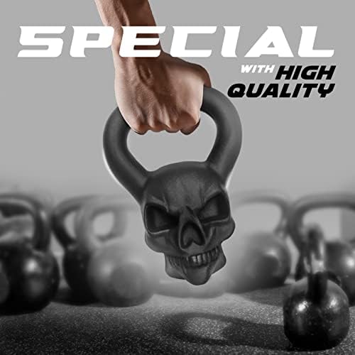 Yes4All Special Shape Kettlebell for Advanced Training | Yes4All Upgraded Multifunctional Kettlebell Anti Slip Handle |