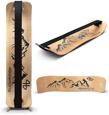 Adult Standing Desk Balance Board Exercise Equipment for Yoga and strength training | Slackboard Balancing Trainer for