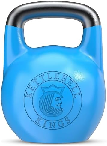 Kettlebell Kings Competition Kettlebells for Men & Women | 4-32 KG Weights Set for Home Gym | Strongest Hand Weights Wor