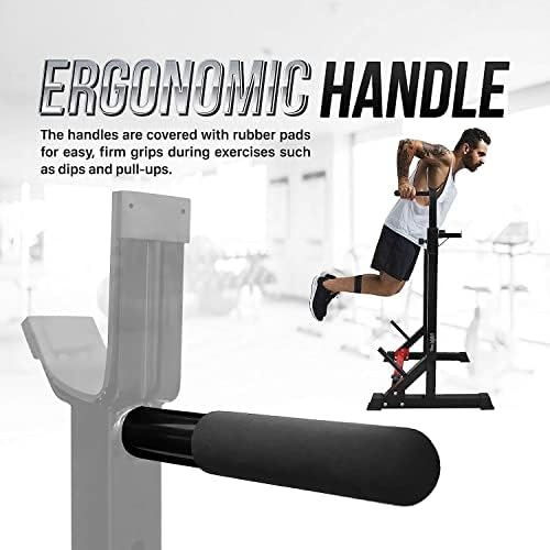 Yes4All Home Gym Squat Rack - Multi-Function Weightlifting Station for Dips and Bench Presses Up to 600lbs | Yes4All Ad